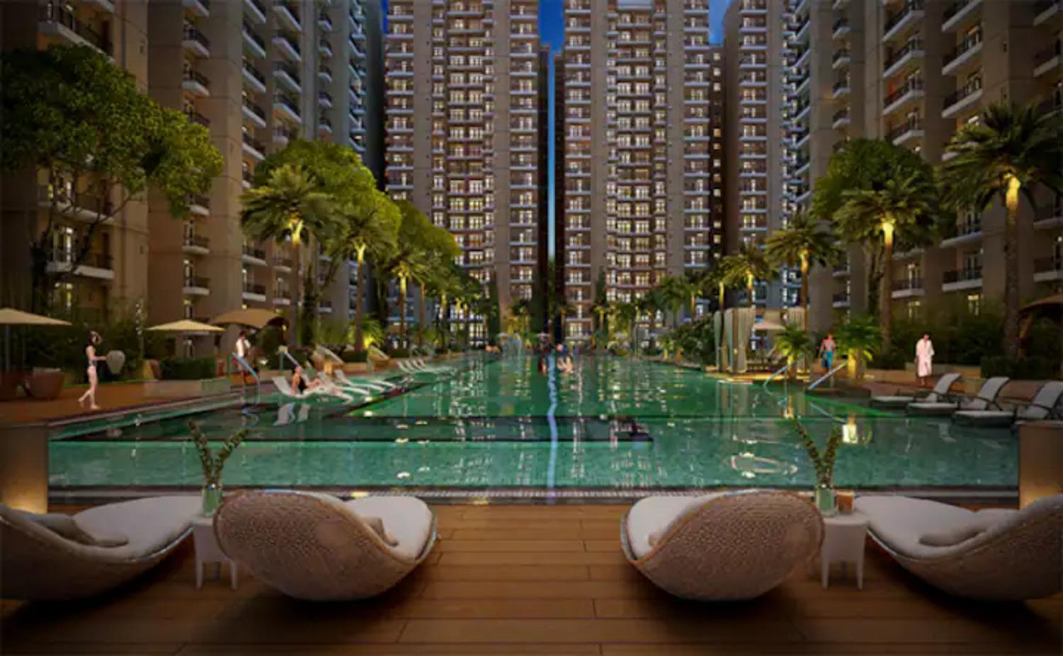 Downtown Delight Appartement Lucknow Buitenkant foto