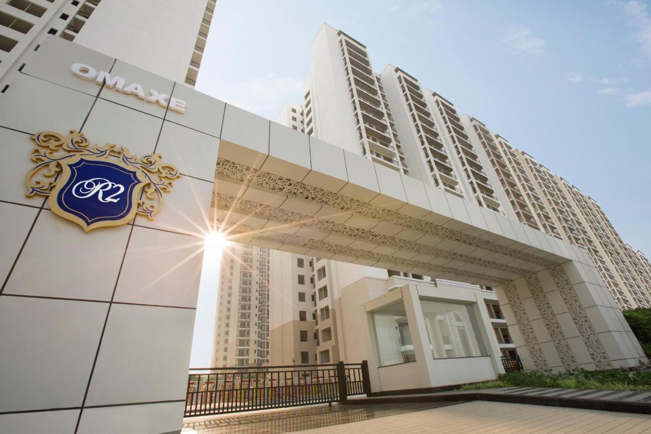 Downtown Delight Appartement Lucknow Buitenkant foto