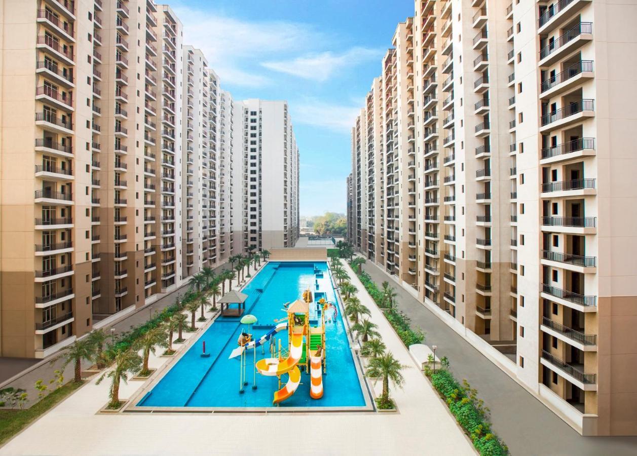 Downtown Delight Appartement Lucknow Buitenkant foto